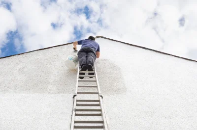 Peinture extérieure à Saint-Laurent-sur-Mer — façades et ravalement